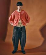 フェード加工ツイル　パンツ