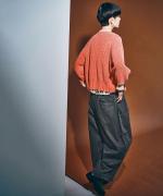 フェード加工ツイル　パンツ