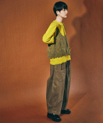 フェード加工ツイル　パンツ