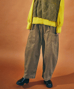 フェード加工ツイル　パンツ