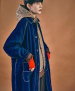 インディゴダイリップストップ　コート