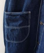 インディゴダイリップストップ　コート