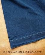 インディゴダイリップストップ　コート