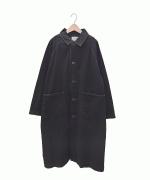 インディゴダイリップストップ　コート