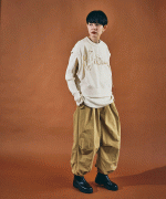 ナイロンリップストップ　パラシュートパンツ