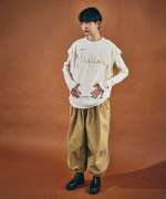 ナイロンリップストップ　パラシュートパンツ