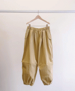 ナイロンリップストップ　パラシュートパンツ