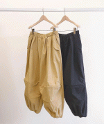 ナイロンリップストップ　パラシュートパンツ