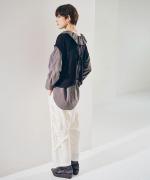 ケミカルカットワーク刺繍　パンツ