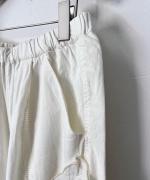 ケミカルカットワーク刺繍　パンツ