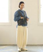 ソフトコーデュロイ　ベスト