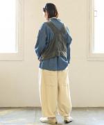 ソフトコーデュロイ　ベスト