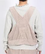 ソフトコーデュロイ　ベスト