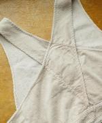 ソフトコーデュロイ　ベスト