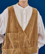 ソフトコーデュロイ　ベスト