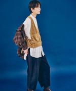 ソフトコーデュロイ　ベスト