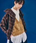 ソフトコーデュロイ　ベスト