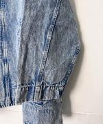 綿麻デニム　ジャケット