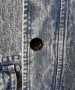 綿麻デニム　ジャケット