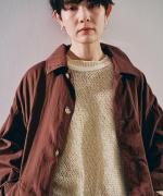 コンパクトギャバ　ショートコート