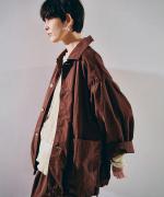 コンパクトギャバ　ショートコート