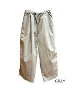 コンパクトギャバ　パンツ