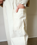 インディゴダイリップストップ　パンツ