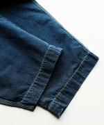 インディゴダイリップストップ　パンツ