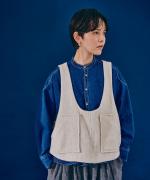 リウールライトシャギー　ベスト