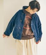 ネップデニム　ジャケット