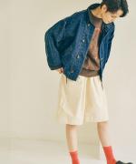 ネップデニム　ジャケット