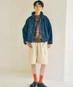 ネップデニム　ジャケット