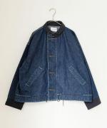 ネップデニム　ジャケット