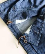 ネップデニム　ジャケット