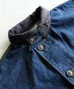 ネップデニム　ジャケット