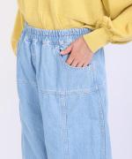 ネップデニム　パンツ