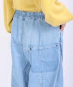 ネップデニム　パンツ