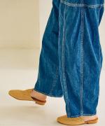 ネップデニム　パンツ