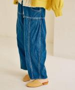 ネップデニム　パンツ