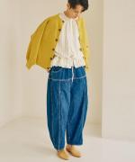 ネップデニム　パンツ