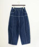 ネップデニム　パンツ