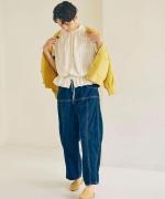 ネップデニム　パンツ