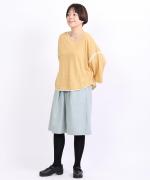 フェード加工ツイル　ハーフパンツ