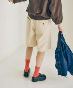 フェード加工ツイル　ハーフパンツ