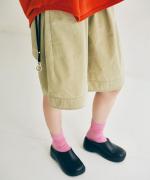 フェード加工ツイル　ハーフパンツ