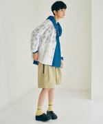 フェード加工ツイル　ハーフパンツ