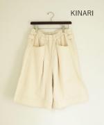フェード加工ツイル　ハーフパンツ