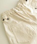 フェード加工ツイル　ハーフパンツ