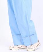 ジンバブエコットン　ロールアップパンツ