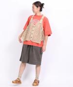 カットワークレース　ワークベスト